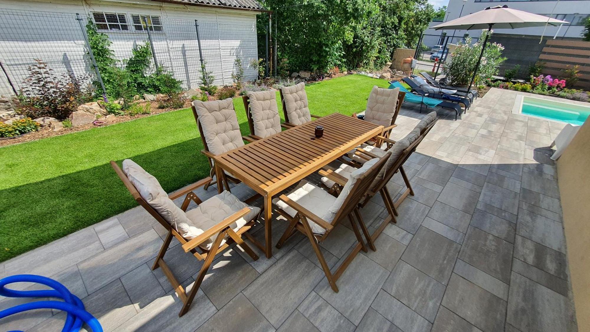 Velence Lakeside Pool House Exterior foto